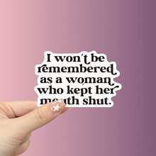 女权主义者贴纸、笔记本电脑贴纸、社会正义 - 彩色 - 查看 9