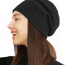 1 szt. luksusowy kapelusz z rondem – ciepły zimą, oddychający i elastyczny, neutralny, wygodna faktura, miękki brązowo-beżowy, odpowiedni zarówno dla mężczyzn, jak i kobiet, na okazje codzienne i formalne, łatwy w pielęgnacji (pranie ręczne/czyszczenie chemiczne)