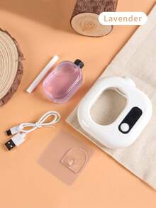 AOYI Small Aroma Essential Oil Diffuser Bathroom Bedroom Wall-Mounted Automatic Sprayer Air Freshener Home Office Hotel Portable Aromatherapy Machine Deodorant Perfume Device Living Room College Dorm Gifts Birthday Christmas Halloween New Year Easter Graduation Travel Vacation