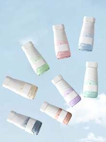 1pc Gradient Color Mini Ultralight Folding Umbrella, UV Protection Windproof Portable Travel Umbrella (Suitable For Hiking/Pocket), Mini Travel Sun Umbrella, Compact Portable Sunshade, Suitable For Leisure Travel, Commuting, Daily Use, Outdoor Activities In Rain And Shine