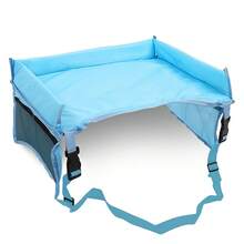 1 Child Car Seat Travel Table, Multifunctional Storage Vehicle Storage Tray, Suitable For Airplanes, Cars And Family Outings