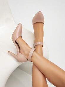 Women's New Sexy Comfortable Versatile Office Wear Minimalist Pointed Toe Stiletto High Heel Pumps