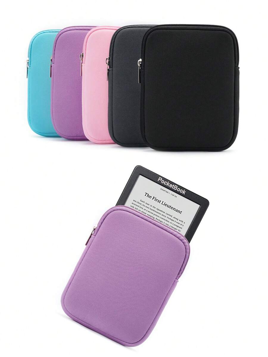 6-Inch E-Book Universal Inner Bag, Ereader Inner Bag Protective Case Suitable For Kindle Paperwhite 6''/Pocketbook/Kobo Nia HD Clara 2E/Nook/ Ereaders And More Laptop Bag Laptop Case Laptop Cover For Women For Men Travel Essentials