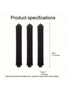 Bộ 3 thanh uốn tóc không dùng nhiệt, thanh uốn đàn hồi có móc để tạo sóng lớn, phù hợp với mọi loại tóc, thanh uốn tóc khi ngủ, sử dụng tại nhà và ký túc xá, dụng cụ tạo kiểu tóc, phụ kiện uốn tóc khi ngủ và bộ dụng cụ uốn sóng lớn, bộ dụng cụ tạo kiểu tóc và phụ kiện tóc. - Nhiều màu - Xem 10