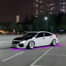 Underglow Car Lights, 252 LEDs RGBIC 4pcs Dream Color Dancing Chasing Strip Lights With 16 Million Colors And 213 Scene Modes With App And Remote Control, 5 Music Modes For All Cars - 12V-RGB+APP+wireless remote control - 查看 11