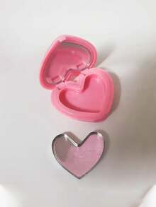 5 件/3 件/1 件可再填充心形化妆盘，空的可再填充红色和粉色唇膏眼影粉饼盒，DIY 化妆样品容器，可再填充唇膏和眼影遮瑕膏、眉粉、润唇膏、荧光笔 - 彩色 - 查看 11