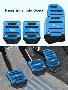 2/3 szt. pedałów hamulca samochodowego, antypoślizgowe nakładki na pedały samochodowe, pedał hamulca do skrzyni biegów manualnej/automatycznej, akcesoria samochodowe