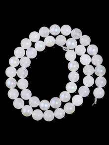 1 hebra de cuentas de piedras naturales Auratus, jade birmano, cristal de sandía, cuentas sueltas de piedras preciosas de curación de energía para hacer joyas, pulseras y collares DIY