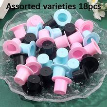 Blaue, rosa, schwarze Acrylhüte, Perlen & Perlenauswahl, Weinflaschen, Weihnachtsbaum-Puppen, Schneemann-Dekorationen, verwendet für DIY Schneemann-Zylinder, Weihnachtsfeiern, Geburtstagsfeiern, Hochzeiten, Familienfeiern, Weihnachten, Thanksgiving, Halloween, Weihnachtsabend-Dekorationsaccessoires