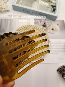 1pc/2pcs/3pcs/6pcs/8pcs New Shell Claw Clips, Flat Hair Clips With High-End Feel, Large Size Duck Clip For Updo Hairstyles Elegant Hair Accessories Winter Hair Clutch