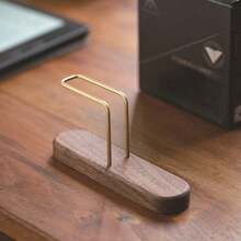 حامل فلتر القهوة اليدوي الأنيق المصنوع من النحاس الأصفر - حامل خشبي وفلزي صلب، مناسب للمكتب والتخييم والتموين - ضروري للمطبخ والطعام، حامل فلتر القهوة، لاستخدام المنزلي، نحاسي