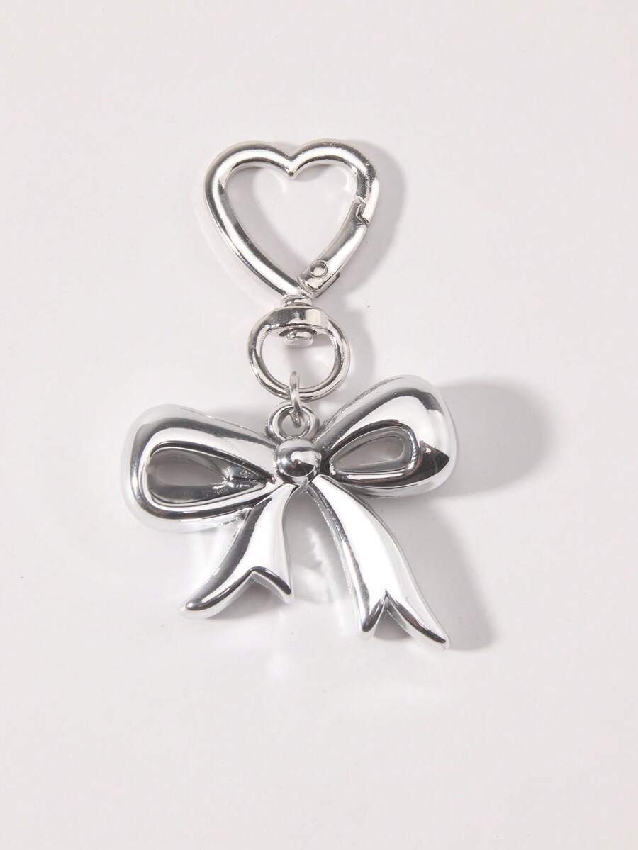 1 Stück modische luxuriöse große Schleife 3D Tasche, Handykette, Auto-Schlüsselanhänger Weihnachtsgeschenk