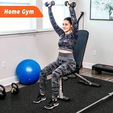 NetHong Thick Gym Floor Mats EVA Foam & Rubber Top Interlocking Waterproof Exercise Mats - Black - View 4