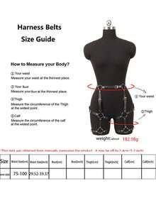 Leather Leg Harnesses For Women,Thigh Garters For Women,Leather Leg Harness,Halloween Costumes,Ladies' Harness Leather