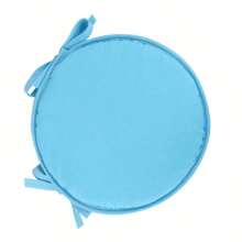 1 Đệm ghế tròn có dây buộc, hai kích cỡ, đệm ghế ăn bằng vải dày màu trơn, sử dụng tại nhà - Nhiều màu - Xem 14