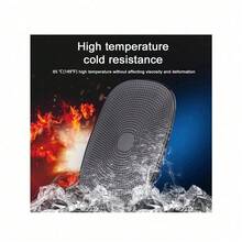 1 件装汽车硅胶 PVC 防滑垫，耐热手机防滑垫 - 黑色 - 查看 8