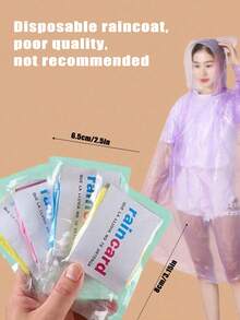 1 معطف مطر قابل لإعادة الاستخدام للبالغين، معطف مطر سميك مقاوم للماء، معطف مطر بقبعة للرجال والنساء، مقاوم للماء والرياح وسريع الجفاف وقابل للتنفس، معاطف مطر بقبعة من EVA مع سحاب للرجال والنساء للاستخدام في الهواء الطلق، الدراجات النارية والهوائية والتنزه والصيد والتسلق الجبلي، التبريد الصيفي والشاطئ والسفر