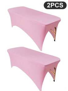 1件装6英尺沙龙按摩床罩，弹力睫毛嫁接床罩，适用于睫毛床、美容院 - 彩色 - 查看 24