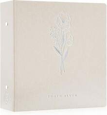 Photo Album 6x4 Slip In, Linen 300 Pockets Photo Albums Holds Landscape Only 10x15cm Picture Blue - Beige - View 13