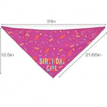 2 pezzi Bavaglini per cani per compleanno, accessori per cani, bavaglini per cani maschi per compleanno, sciarpa triangolare, adatto per cani di taglia media e piccola, forniture per feste di compleanno per animali domestici