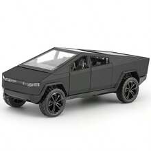 1:36 Cybertruck 皮卡车模型玩具，收藏级仿真锌合金回力模型车，压铸皮卡车装饰礼品 - 彩色 - 查看 6