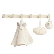 1pc Aluminum 4-Hook Coat Rack, Storage Hooks, Wall-Mounted Storage Hooks, Retro Style Coat/Key Hooks (White/Grey, 1/3/4/5/6 Hooks), Suitable For Bathroom, Kitchen And Entryway, Bathroom Decor And Accessories, Coat Rack, Aluminum 4-Hook Coat Rack, Wall-Mounted Storage Hooks, Retro Style Coat/Key Hooks, Suitable For Bathroom, Kitchen And Entryway (Black, 3/4/5/6 Hooks) - Multicolor - View 9