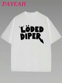 Payeah Loded Diper Tshirt World Book Day T-Shirt 1 Pcs 220g Heavy Cotton T Shirt |   Relaxed Fit |   Plus Size - trắng - Xem 7