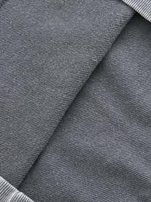 Halloween Hoedown Pirate Skull, Witch, Bat & Pumpkin Print"Nightmare Before Christmas, Horror. American Retro Print Pattern 1Pcs 500g Pure Heavy 100% Cotton Cordless Sweatshirt, Letter Spring/Fall Winter All Loose Washed Popover Pocket, Christmas Halloween Thanksgiving Day  New Year, Y2K Street  Hip-Hop Campus Fashion Style, Suitable For Parties And Play - 灰色 - 查看 4