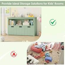 Bookcases, Cabinets & Shelves - Green - View 8