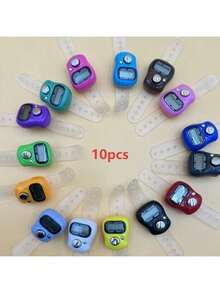 1 pièce Compteur électronique pratique, pression manuelle avec dispositif de comptage électronique de trous, dispositif de comptage intelligent pour entrepôt, comptage d'anneaux, compteur de mode, cadeau de Noël, d'Halloween, d'Action de grâce, cadeau de jeu