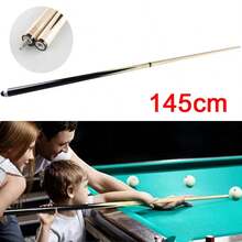 Pool Cue Stick Billiard Pool Cue Stick Lightweight Portable 2 Section - Black and White - View 8