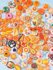 Juego de 48 piezas: 24 imanes divertidos para refrigerador + 24 accesorios. Pegatinas decorativas. Calcomanías 3D. Pegatinas creativas. Pegatinas de alimentos realistas. Decoraciones de alimentos surtidos. Calcomanías creativas para la cocina, el hogar y la pizarra blanca - Diseños divertidos y realistas.