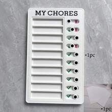 Chore Chart Memo Board, Sliding Routine Chart, Planner Task Organizer,Visual Schedules, RV Checklist, Planning Board, Checklist Board, Chores Organizer, Replacement Cardboard,ADHD Tools, Neurodivergent, Good Habit Tracker - one-size - View 16