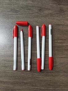 قلم حبر جاف بقاعدة زيتية، كتابة سلسة، قلم مكتبي للدراسة، قلم حبر جاف متعدد الألوان، رأس متوسط 1.0 مم، كتابة سلسة، قلم حبر جاف أزرق قلم مكتبي، لوازم مدرسية ومكتبية فندقية