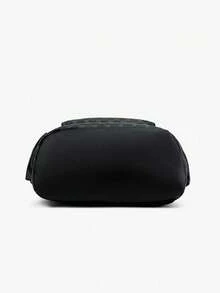 Men's Backpack, Vintage Floral Casual Travel Bag, PU Leather Flip Cover Backpack, Scratch-Resistant And Durable, Lightweight And Portable, Suitable For Travel, Camping, Hiking, School, College, Youth, Gift For Valentine's Day And Back To School Holiday Laptop Case - Black - View 9