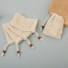 1/3/5/10个网状去角质皂袋，天然剑麻皂袋，沐浴皂袋，适用于按摩和去角质（5.5 * 3.5 英寸），家居浴室装饰，户外，旅行，节日礼物，母亲节礼物等。 - 彩色 - 查看 14