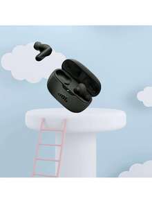 JBL WAVE BEAM 2 In-Ear Active Noise-Cancelling Headphones, Intelligently Adapt To Ambient Noise Reduction, IP54-Rated Rain And Sweat Resistance, Black