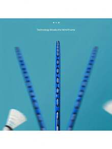 Authentic Badminton Racket With Double Racket Sponge Handle And Multi-Color Alloy Adult Student Hair Replacement Racket - Multicolor - View 9