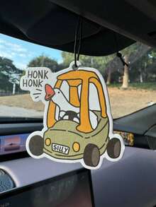 Cute Big White Goose Scented Tablets, Car Air Freshener, Car Aromatherapy, Air Outlet Diffuser, Personalized And Creative Scented Tablets, Rearview Mirror Pendant, Car Interior Decoration, Suitable For Bedroom, Toilet, Pet Nest, Shoe Cabinet, Wardrobe Scented Tablets, Long-Lasting Fragrance, Remove Odor, Various Random Scents, Must-Have For New Cars, Car Accessories, Holiday Gifts - 彩色 - 查看 3