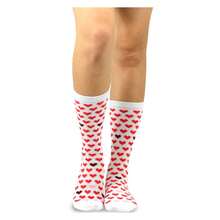 Love Valentine Socks Women 9-11 - TeeHee Novelty Crew Socks - Cotton Half Cushion - Cute Valentine's Day Gifts For Her - Comfortable Everyday Wear - 如圖685 - 查看 3