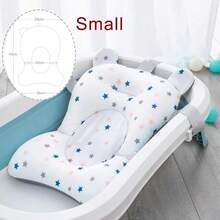 1入組嬰兒洗澡浴缸網狀,嬰兒淋浴支撐架網紗吊床,洗澡支撐網狀吊索設備