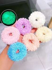 4 pièces - Bouquets d'accessoires pour cheveux lumineux dans le noir pour femmes - Bouquets d'accessoires pour cheveux, bouquets d'accessoires pour cheveux lumineux, bouquets d'accessoires pour cheveux en fil coloré qui brillent dans le noir, accessoires pour cheveux de fête de carnaval, accessoires pour cheveux lumineux dans le noir pour festival de musique et fête de carnaval. Cadeau de Nouvel An, Noël, Décorations de Noël, Décorations de Noël pour la maison, Cadeaux de Noël.