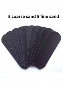 1 pieza Removedor de callosidades con 10 almohadillas de repuesto, herramienta profesional de cuidado de los pies de acero inoxidable, conjunto removedor de callosidades y raspador de piel muerta de los pies - Hace que los pies se vean suaves en segundos