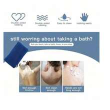 1pc/2pcs African Nylon Exfoliating Bath Towel, Soft And Scrub, Nylon Bath Towel For Exfoliating And Bubble Foaming, Bathroom Accessories Back To School-Halloween Gift