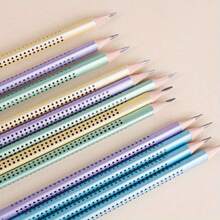 2 Boxes Of 24 Pencils, Built-In Pencil Sharpener Set, HB Pencil Multi-Color Mixed With Eraser, Student Writing Practice, Suitable For Home Use, Office, School, Class Writing And Painting Tools,Halloween