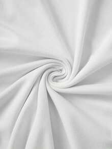 Men's Oversized Streetwear T-Shirt With Brazilian Print Cotton - 白色 - 查看 4