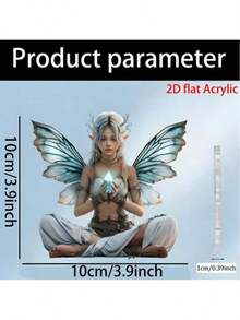 1 件透明亚克力蘑菇屋花园桩，适用于户外、草坪、花盆和庭院装饰、花园配件、花园桩，让您的花园更加生动，太阳能供电，无需电力 - A - 查看 13