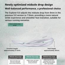 BMAI 女式 Expedition 6.0 网眼厚底跑步运动鞋 - 休闲系带训练鞋，适合散步、慢跑、健身房、健身和运动，经典系带款式，结构化中底 - 彩色 - 查看 7