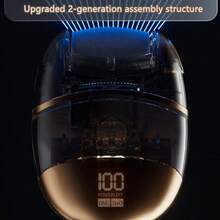 1 件可充电数字显示电动足部抛光机，可更换抛光头用于去除老茧，USB 充电，便携且易于使用，可充电老茧去除器，电池容量：500mAh