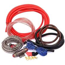 Kit amplificador y cable de instalación RCA audio auto 8GA Broya, accesorios para sonido automotriz, mejor calidad y potencia, fácil instalación - Unitalla - Ver 3